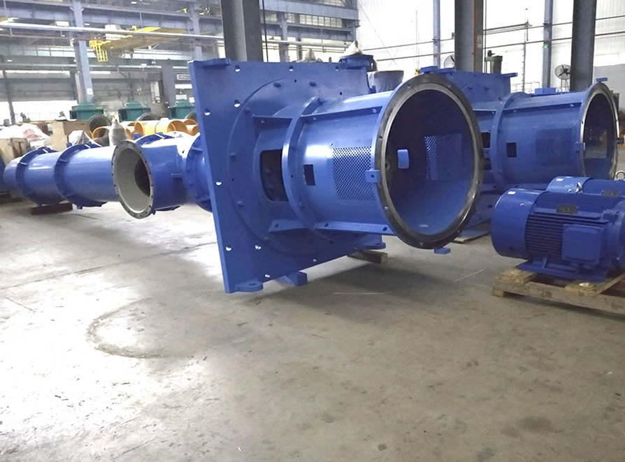 出口越南的轉(zhuǎn)子可抽式立式長軸液下泵